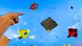 New tricks to kite catch | Patang kaise lipataye | kite catching video |