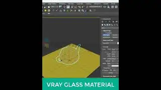 Step-by-Step Guide to Create Realistic glass Material in V-Ray for 3ds Max 
