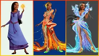 Disney Wish: What Should Asha Glow Up For Party - Disney Movie 2024