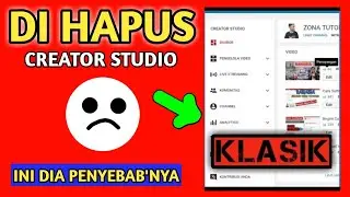 Creator Studio Dihapus Ini Alasannya