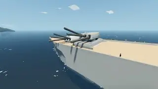 Front Guns Are Complete!! | Stormworks Battleship Ep 2