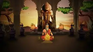 Jai Hanuman Motion Poster | Hanuman Ji Temple Motion Graphics | Ai Video  | #tripundvfxlybrari