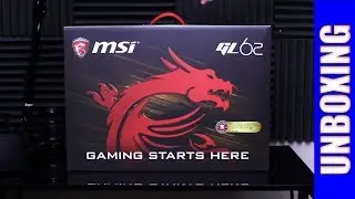 MSI GL62M 7REX GTX 1050Ti - Gaming Laptop | Unboxing