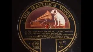 "I am a Pirate King" Sung by Robt Radford 1920 "Pirates of Penzance" D505