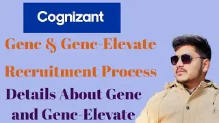 Cognizant Recruitment Process || Cognizant Genc and Genc Elevate Recruitment Process || CTS Process