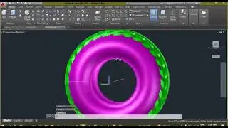 3D Modelling Tire AutoCAD | Virtual Training | AutoCAD Webinar