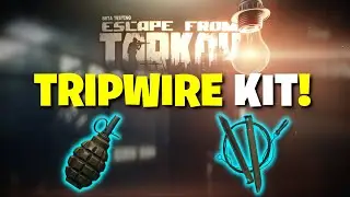 Escape From Tarkov PVE - How To Use TRIPWIRES! Full Tripwire Installation Kit BREAKDOWN!
