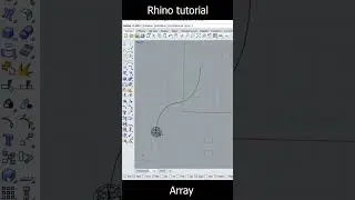Rhino 3D/Array along curve