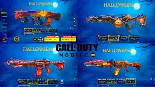 HALLOWEEN SERIES ARMORY is now back in CODM hence showcasing all the FOUR LEGENDARY Guns with Clips🎃