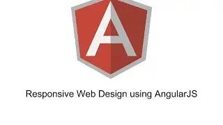 Responsive Web Design using AngularJS
