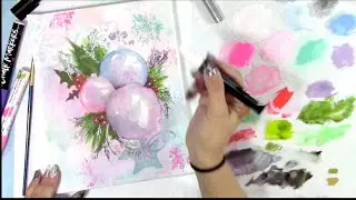 How to Paint A Canvas With Liquid Chalk