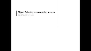 Object Oriented Programming in Java: Inheritance | use of super keyword Urdu/Hindi