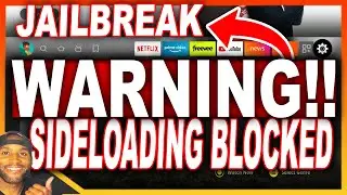 SIDELOADING BLOCKED DEVELOPER OPTIONS REMOVED FROM ALL FIRE TV DEVICES WARNING