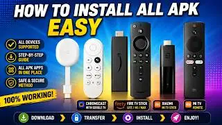 How to install all applications to your Android Tv Stick