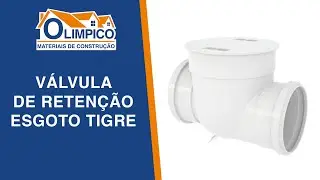 Válvula de Retenção Esgoto TIGRE - 🔶 Materiais de Construção Olimpico 🔷