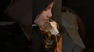 Маршмэллоу на огне 🍡