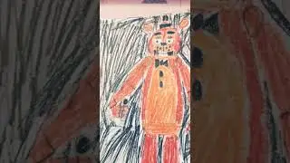 Нарисованный той фредди