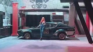 INNO64 1972 Nissan Skyline Kenmeri 2000 GT-R Racing concept unboxing #kenmeri #nissan #vintage #gtr