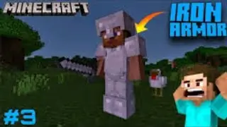I Made Full Iron Armour in Survival {Minecraft S3}
