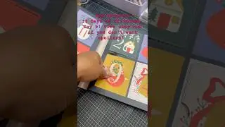 Spellbinders 12 Days of Stitchmas Advent Calendar, Day 9! #Spoiler Come See My Little Project!