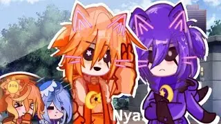 || Nya! || ☾Catnap & Catfeine☀︎ || ☁︎Frowning + Smiling Critters☘︎ || Gacha Au || Special 1.7k?