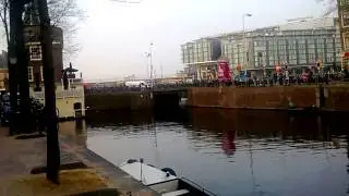 AMSTERDAM. TRIP. EUROPE. CLIP. MOVIE. STREET OF RED LIGHTS.