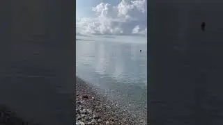 Абхазия июль2023г Новый Афон море
