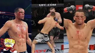 EA Sports UFC 4 - Nonstop Pressure From Nate Diaz! (DabTV Gaming)