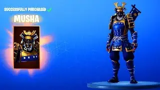 *NEW* MUSHA & HIME SKIN (SAMURAI WARRIORS) FORTNITE ITEM SHOP 08-23