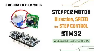 STEPPER Motor control using STM32 | EASY GUIDE!