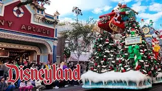 A Christmas Fantasy Parade (Daytime) — Disneyland Christmas 2025 in 4K60