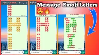 Emoji Se Sms Kaise Likhe || How To  Write With Emoji 🔥