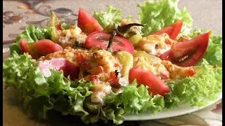 Фаршированный перчик с куринной грудкой