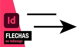 Cómo añadir una FLECHA a un trazado en InDesign (Fácil y rápido)