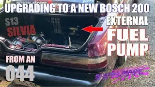 Bosch 200 External Fuel Pump Upgrade from the 044 - E85