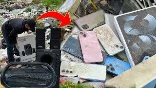 😱Happy Time😍 i Found iPhone 14,15, iPad - New Speaker...|| Restore LG Velvet 5G Phone From Landfill