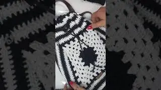 bolsa saco em crochê ,comenta aí, # eu quero aprender,  se inscreve no meu canal