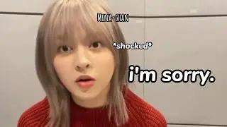 nmixx's lily apologizing for *accidentally* spoiling stray kids new song