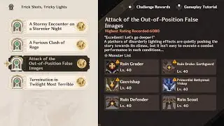 Genshin Impact ✨Roses and Muskets, Trick Shots, Tricky Lights Lv. 40