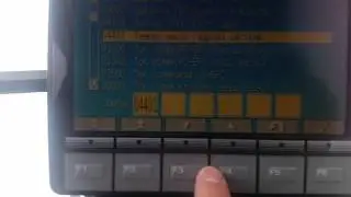 Вход в меню KOMATSU PC200-8