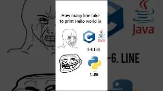 Programming language meme 