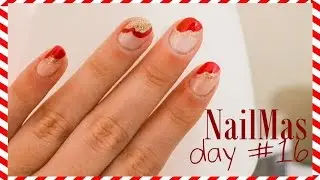 Christmas Colors Nails ● NailMas Day #16