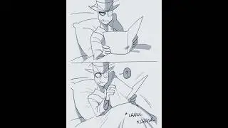 "Ghost" - Short Villainous(Paperhat) Comic Dub #shorts #villainous