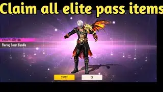 Claim all elite pass | claim all elite pass items 🔥🔥🔥🔥🔥🔥