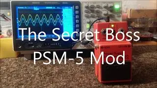 The Secret Boss PSM 5 Master Switch Mod. Is it usable in todays world? The Boss Secret Mod Series P6