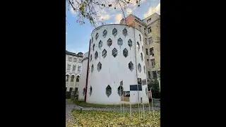 Дом Мельникова в Москве в программе Revit