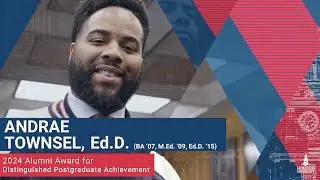 Dr. Andrae Townsel | Charter Day 2024 Honoree