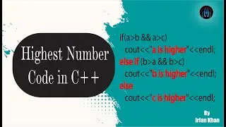 C++ program to find Largest of the 3 Numbers | C++ programming tutorials for beginners | CodeCoat