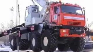 Автокран повышенной проходимости / Kamaz крановая установка