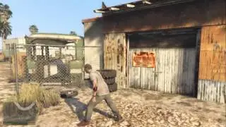 GTA V #1 - Matando uns motoqueiros hue